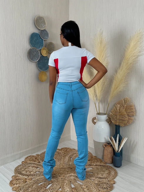 Athletics 80 Crop Top